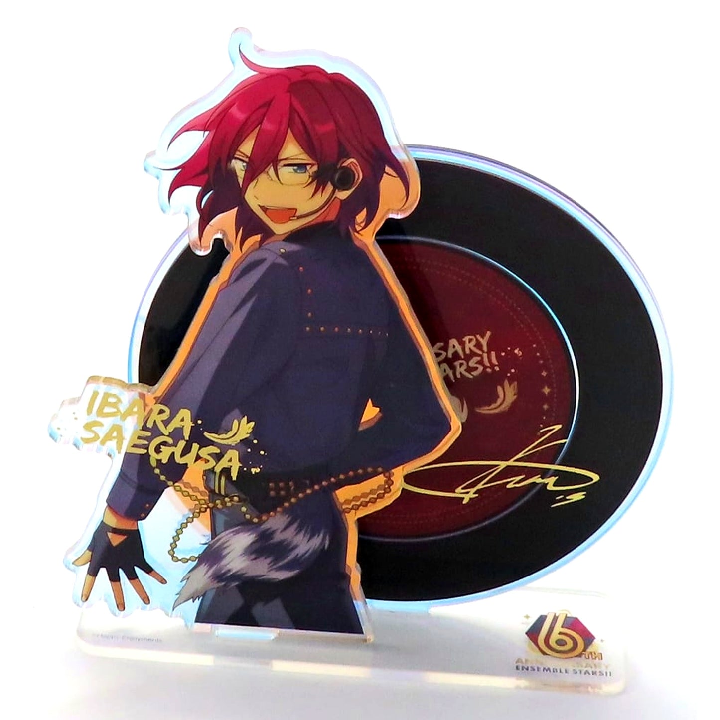Ibara Saegusa Ensemble Stars!! Gunsei Acrylic Stand Single China 6th Anniversary [USED]