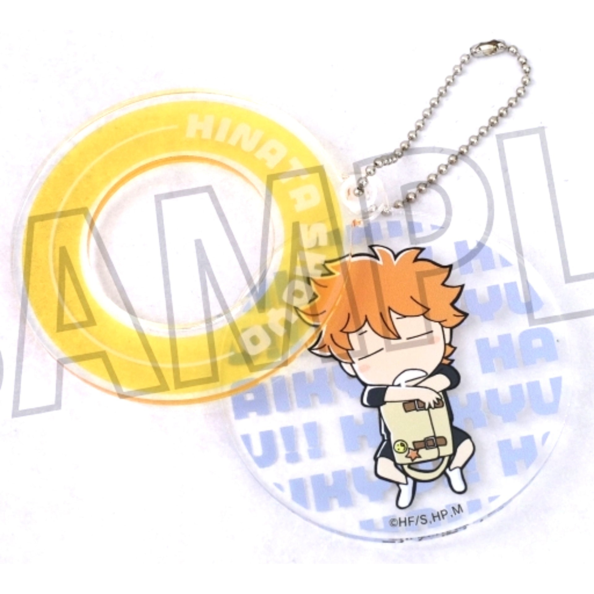 Shoyo Hinata Haikyu!! TO THE TOP Slide Acrylic Keychain Collection Way Home from Match [USED]