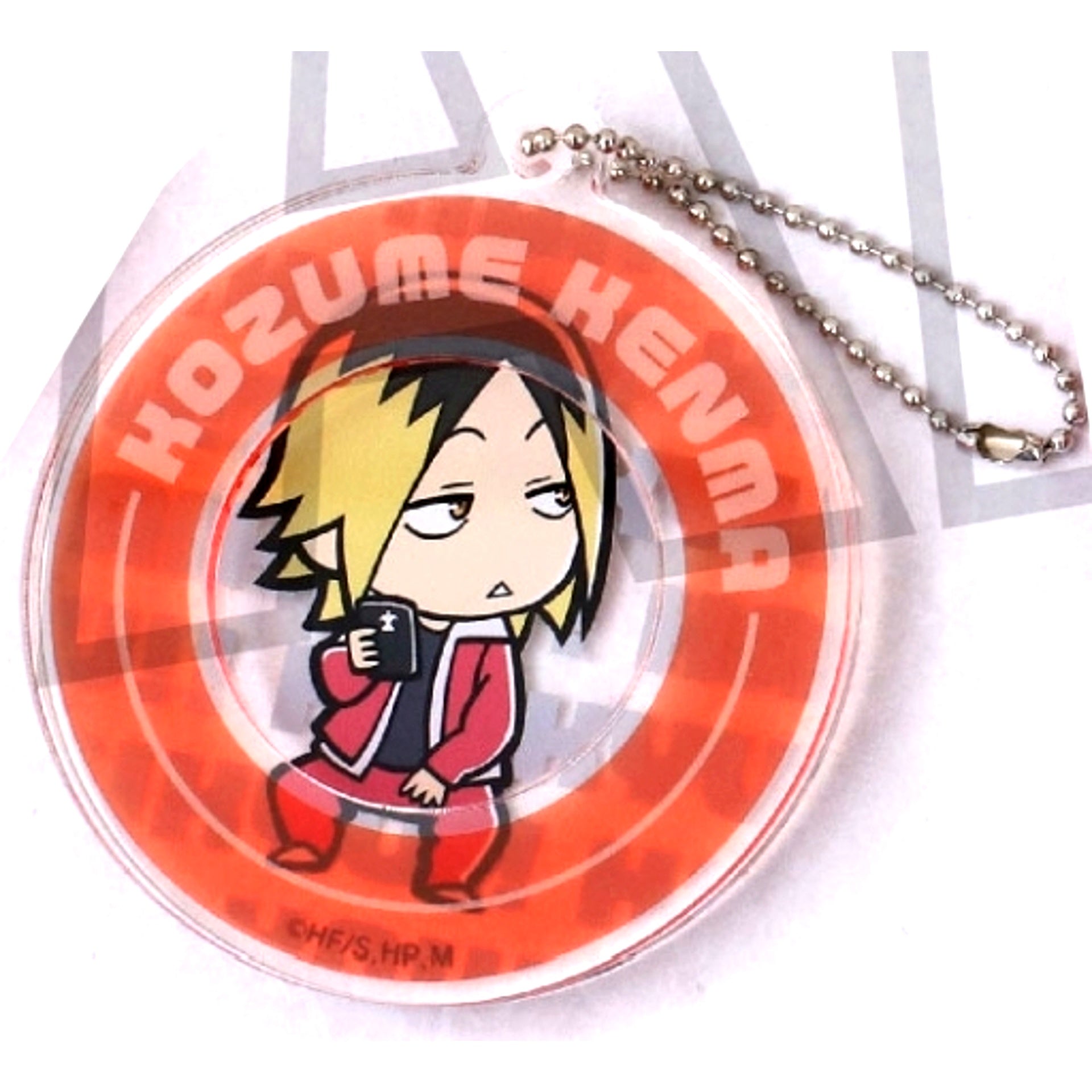 Kenma Kozume Haikyu!! TO THE TOP Slide Acrylic Keychain Collection Way Home from Match [USED]