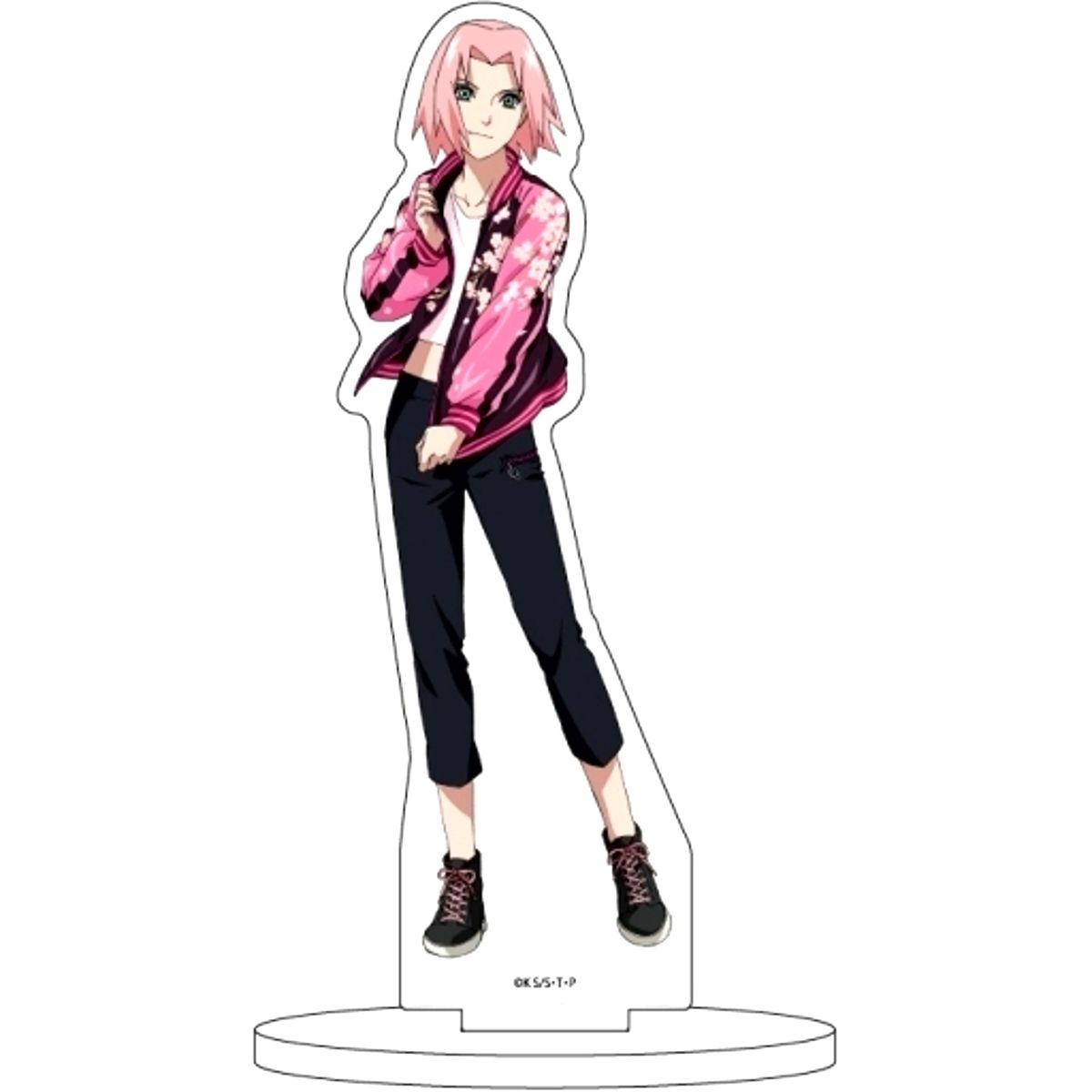 Sakura Haruno No. 50 Naruto & Boruto Souvenir Jacket Ver. Illustration Acrylic Figure [USED]
