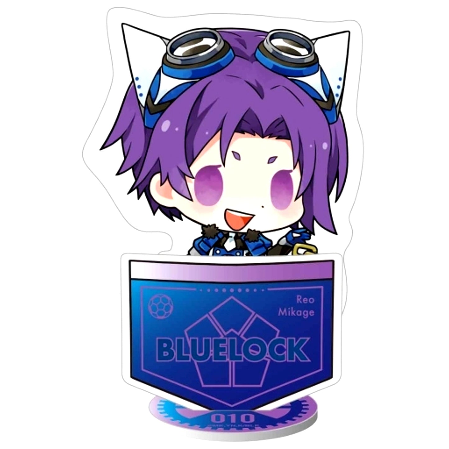 Reo Mikage Blue Lock Secret Acrylic Stand Pokechiru Steampunk Ver. [USED]