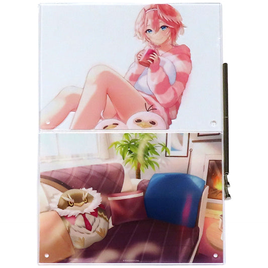 VTuber Hololive Takane Lui Two-Layer Acrylic Panel 1st Anniversary Celebration Acrylic Stands [USED]