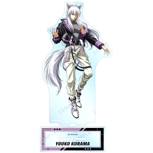 Kurama Demon Fox Form Tactical Fashion Ver. Yu Yu Hakusho Big Acrylic Stand Illustration [USED]