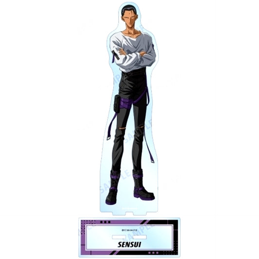 Shinobu Sensui Tactical Fashion Ver. Illustration BIG Acrylic Stand Yu Yu Hakusho [USED]