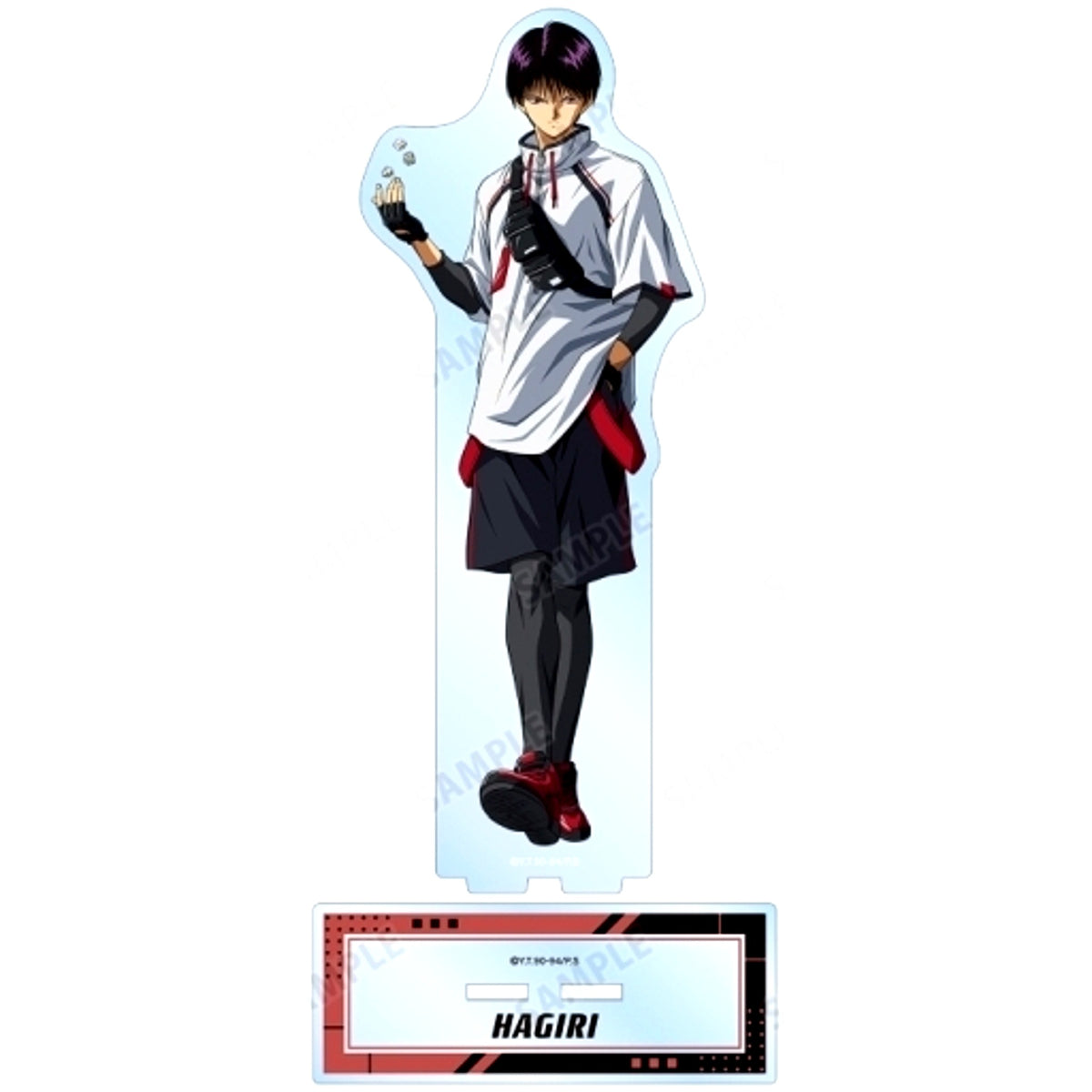 Kaname Hagiri Yu Yu Hakusho Tactical Fashion Ver. Illustration Big Acrylic Stand [USED]