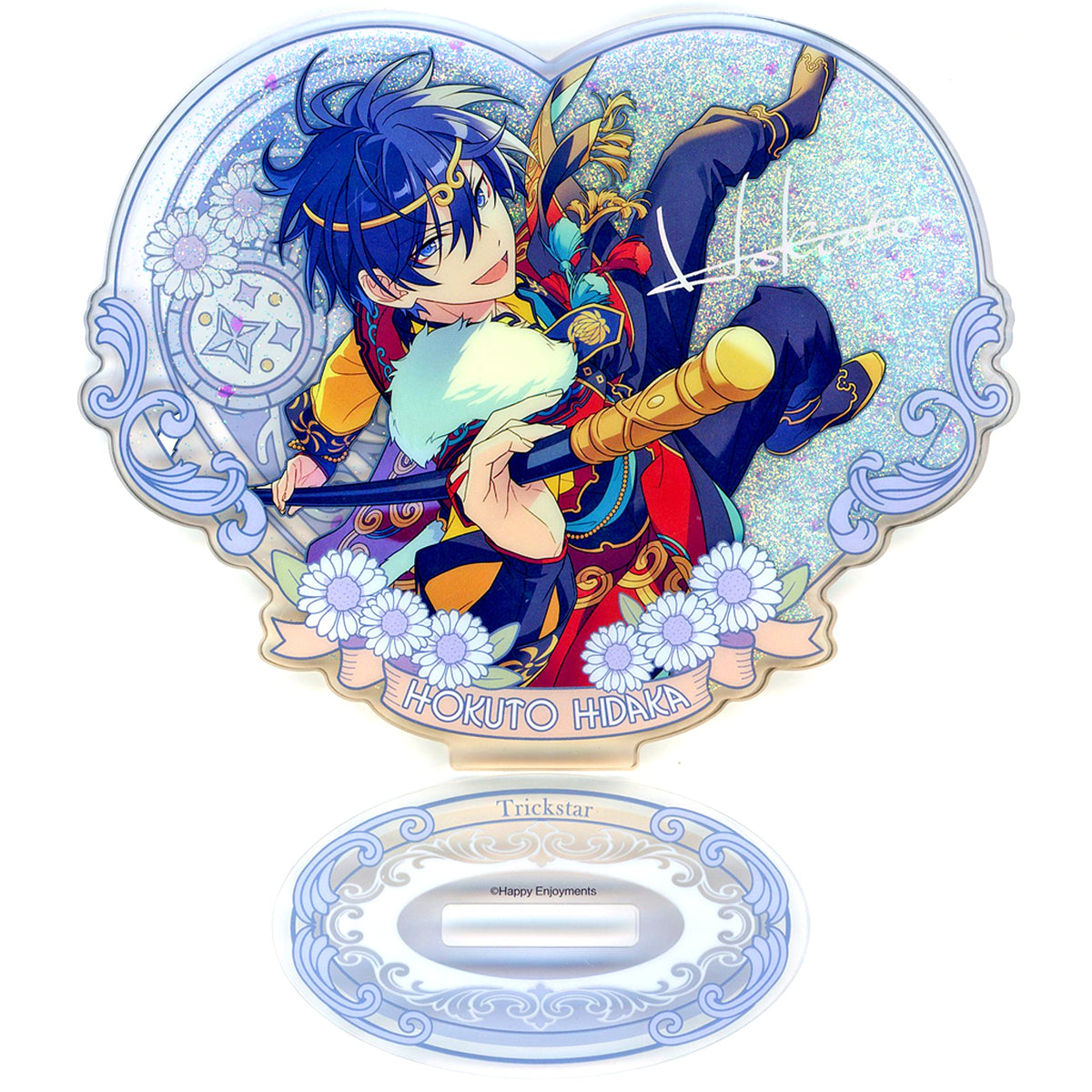Hokuto Hidaka Ensemble Stars!! Flower Contract Quicksand Acrylic Stand China Limited [USED]