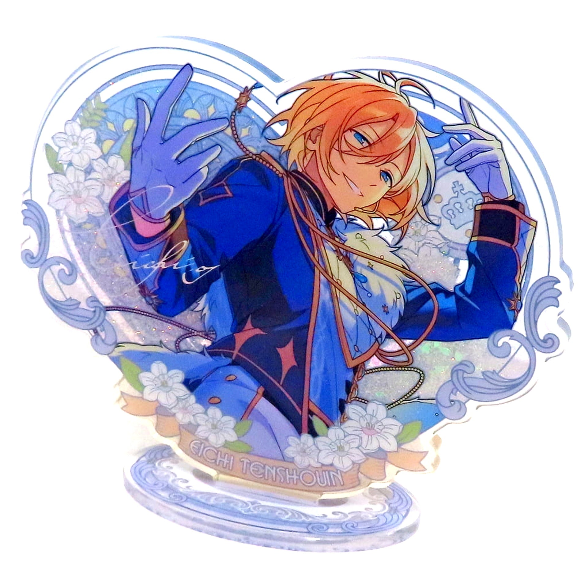 Eichi Tenshouin Ensemble Stars!! Flower Contract Quicksand Acrylic Stand China Exclusive, Single Item [USED]