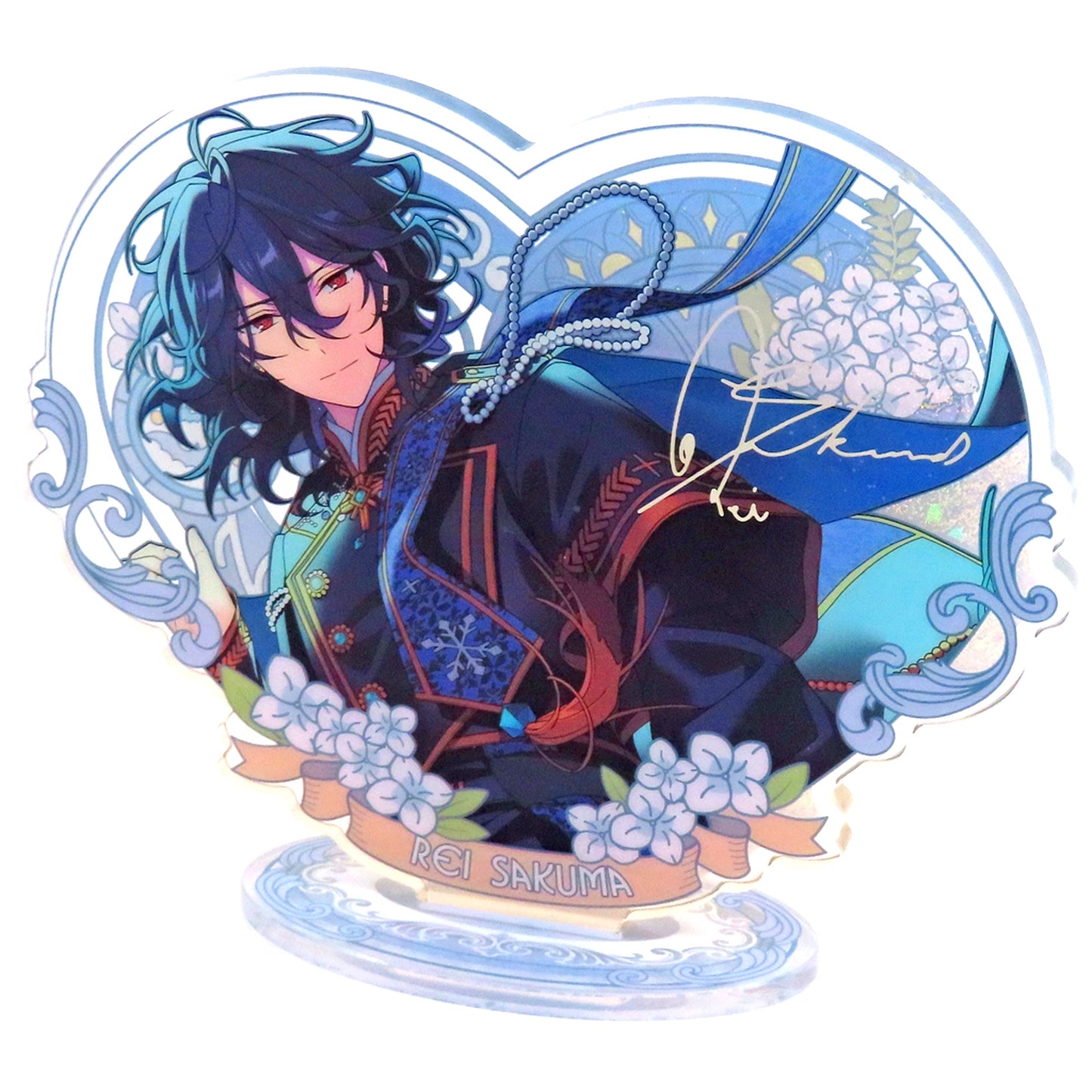 Rei Sakuma Single Ensemble Stars!! Flower Contract Quicksand Acrylic Stand China Limited [USED]
