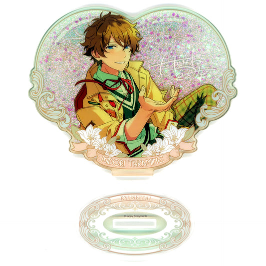 Midori Takamine Ensemble Stars!! Flower Contract Quicksand Acrylic Stand China Limited Single [USED]