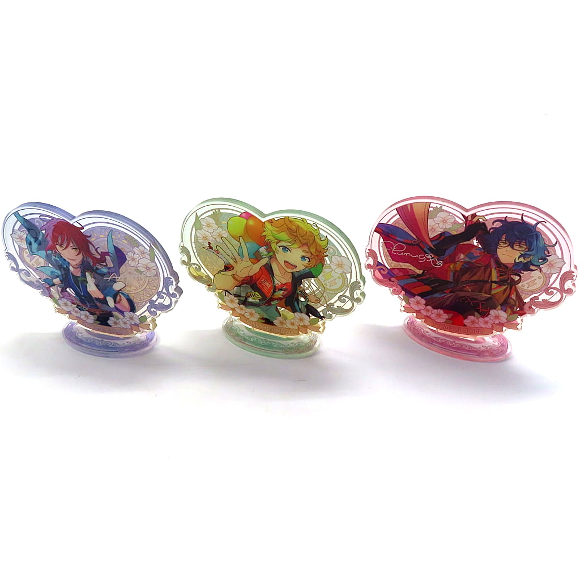Switch Ensemble Stars!! Hana no Keiyaku / Flower Contract Ryusa / Quicksand Acrylic Stand Set China Limited [USED]