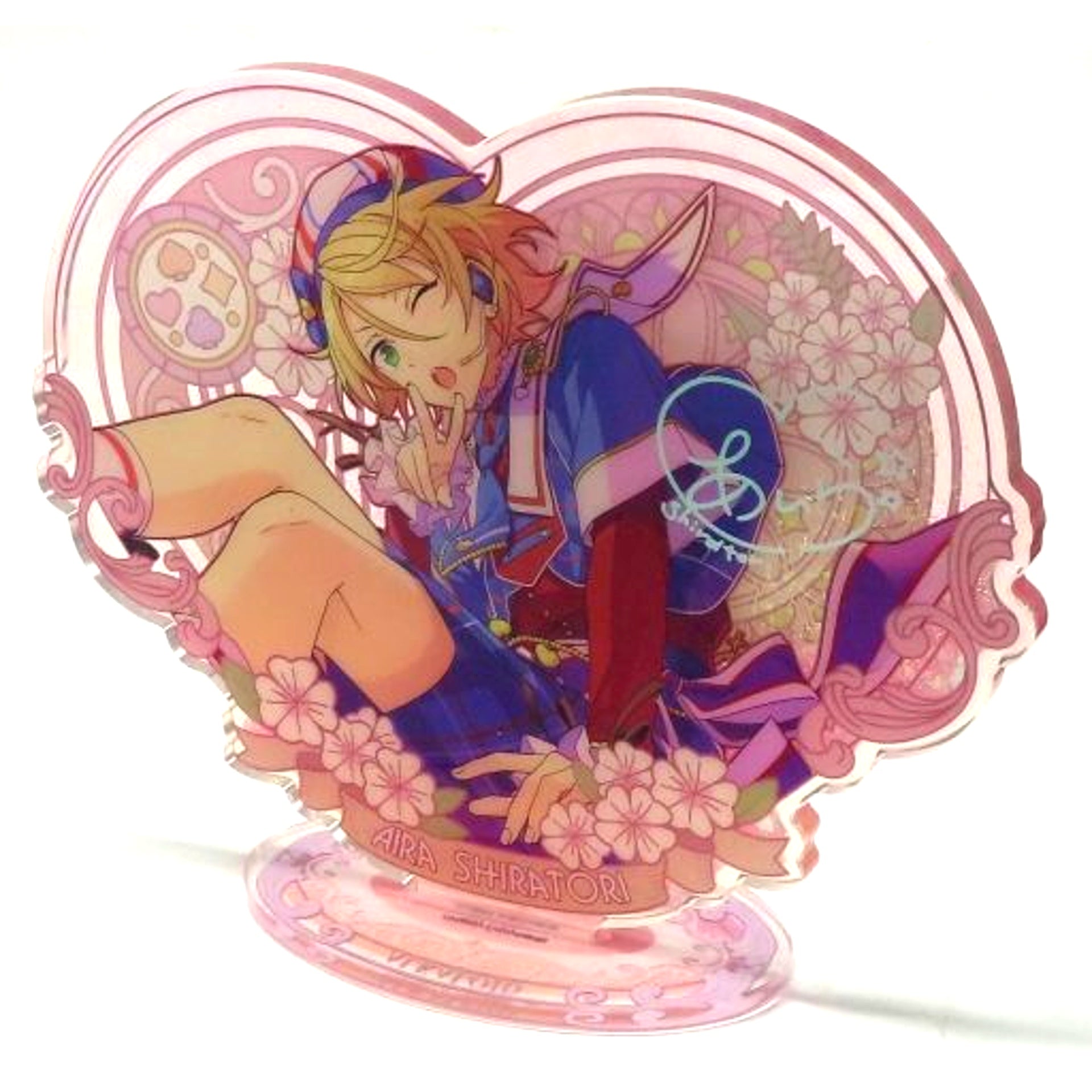 Aira Shiratori Single Ensemble Stars!! Flower Contract Quicksand Acrylic Stand China Limited [USED]