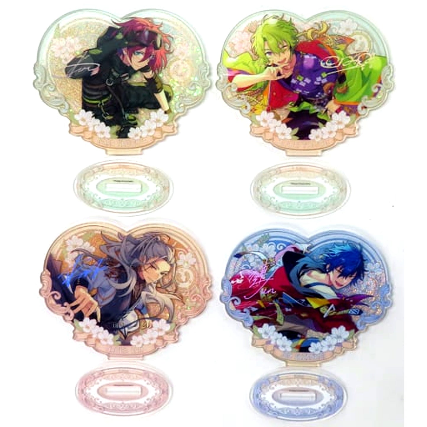 Eden Ensemble Stars!! Flower Contract Quicksand Acrylic Stand Set China Limited [USED]
