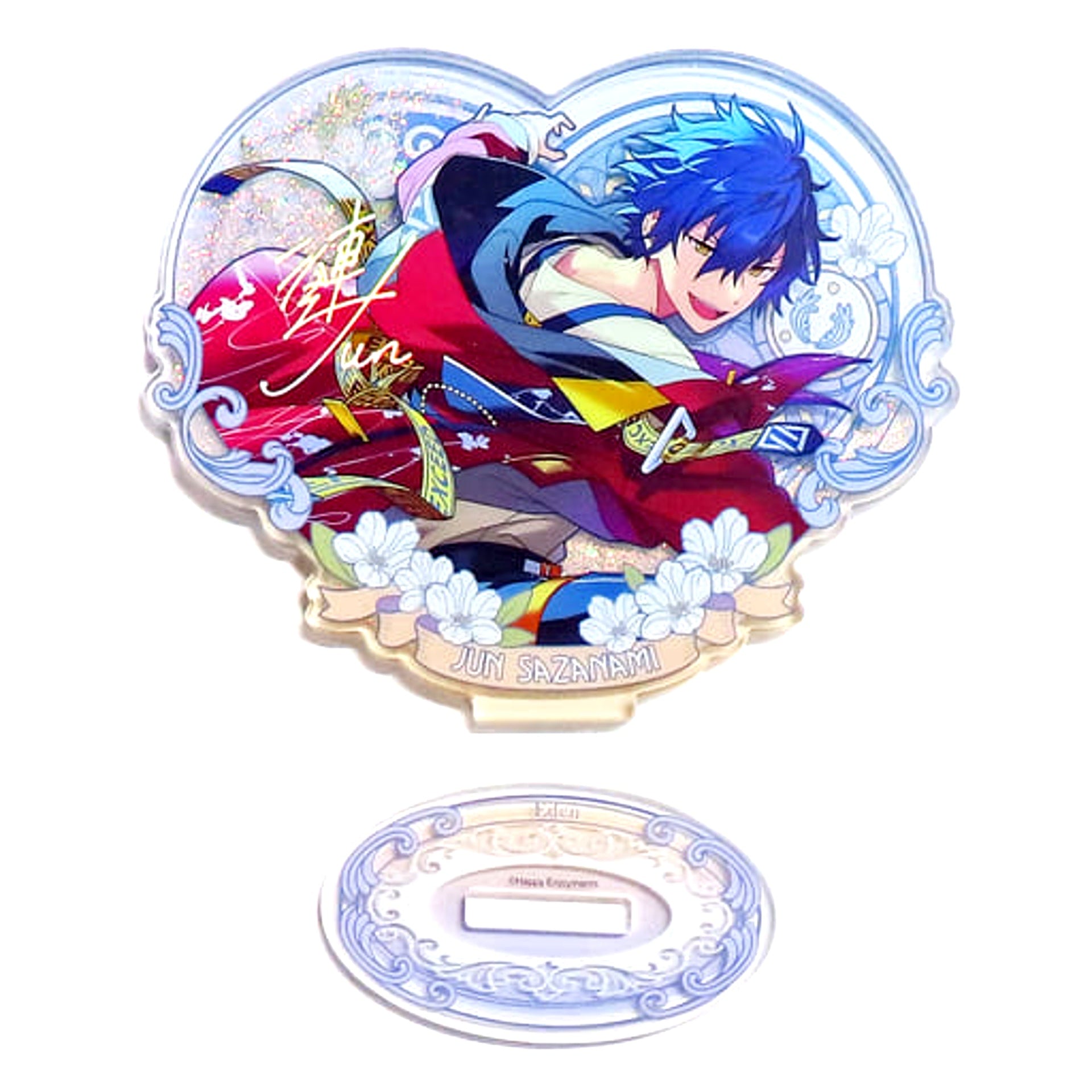 Jun Sazanami Ensemble Stars!! Flower Contract Quicksand Acrylic Stand Single China Exclusive [USED]