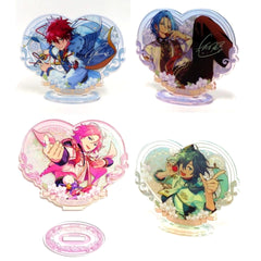 Ensemble Stars!! Crazy:B Flower Contract Flowing Sand Acrylic Stand Set China Limited Acrylic Stands [USED]
