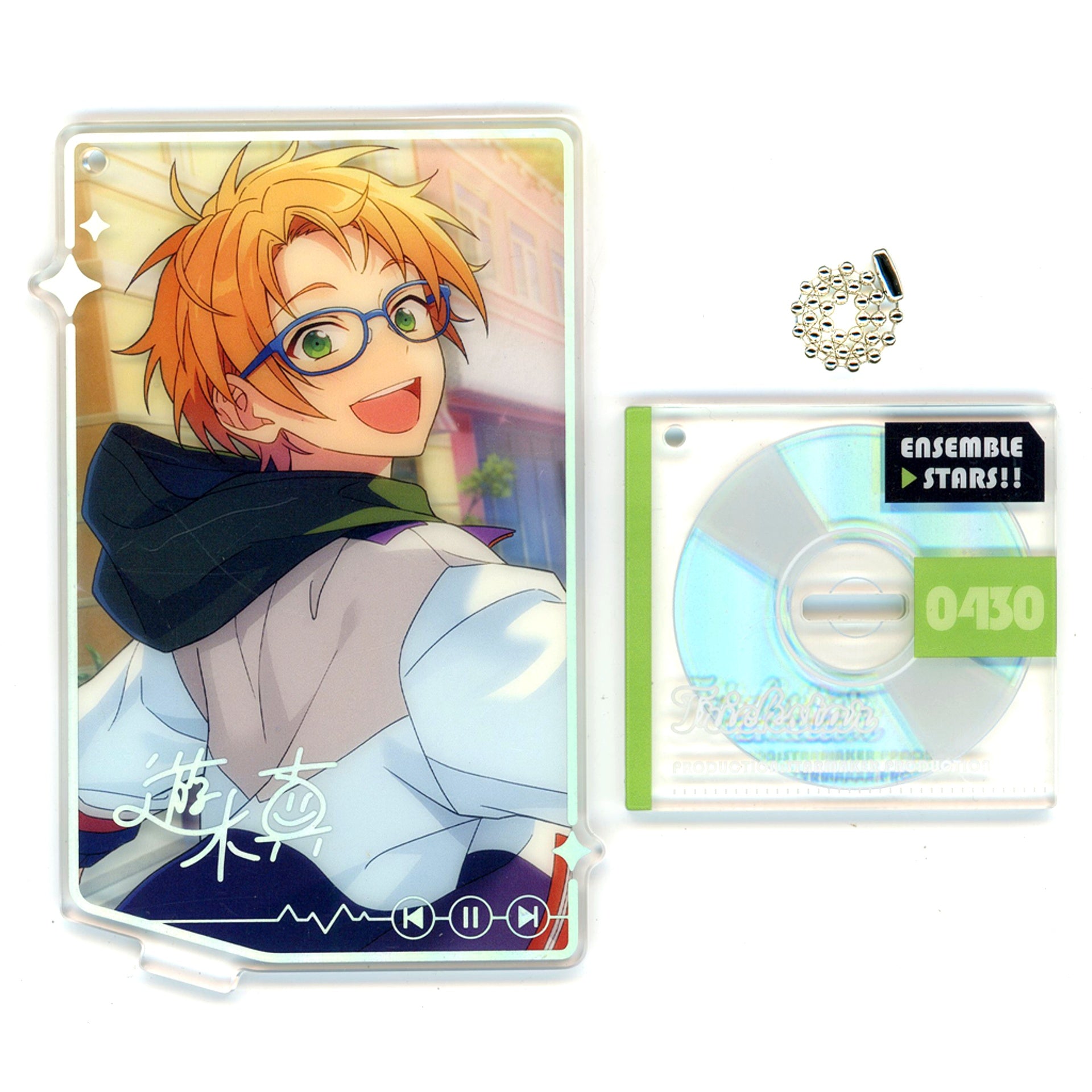 Makoto Yuuki Single Item Ensemble Stars!! Melody Acrylic Stand China Limited [USED]