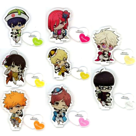 Set of 8 Blue Lock x Oshi to Ame Vol. 1 Mini Character Acrylic Stand [USED]