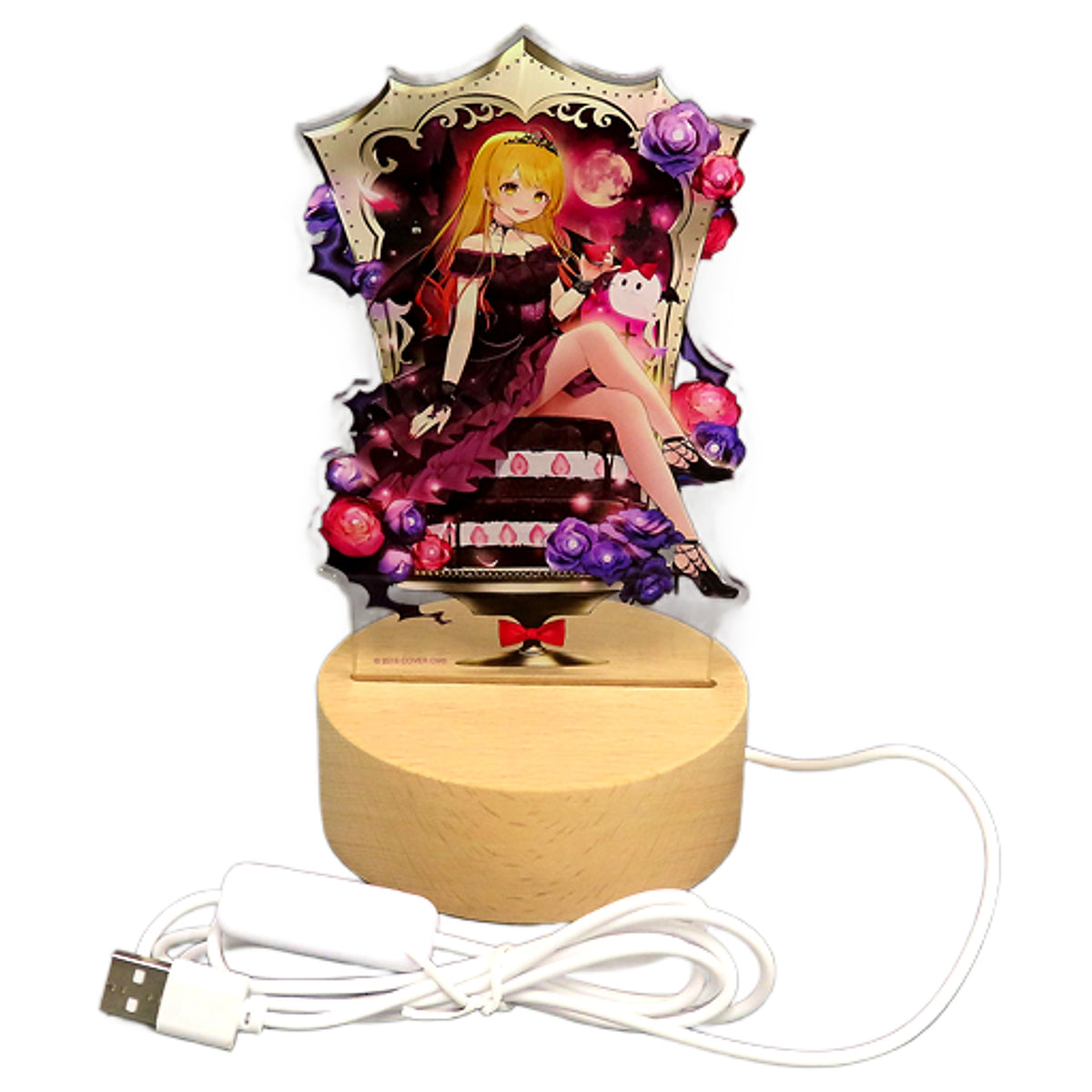 VTuber Hololive Yozora Mel Birthday LED Acrylic Stand Light Birthday Anniversary 2022 Acrylic Stands [USED]