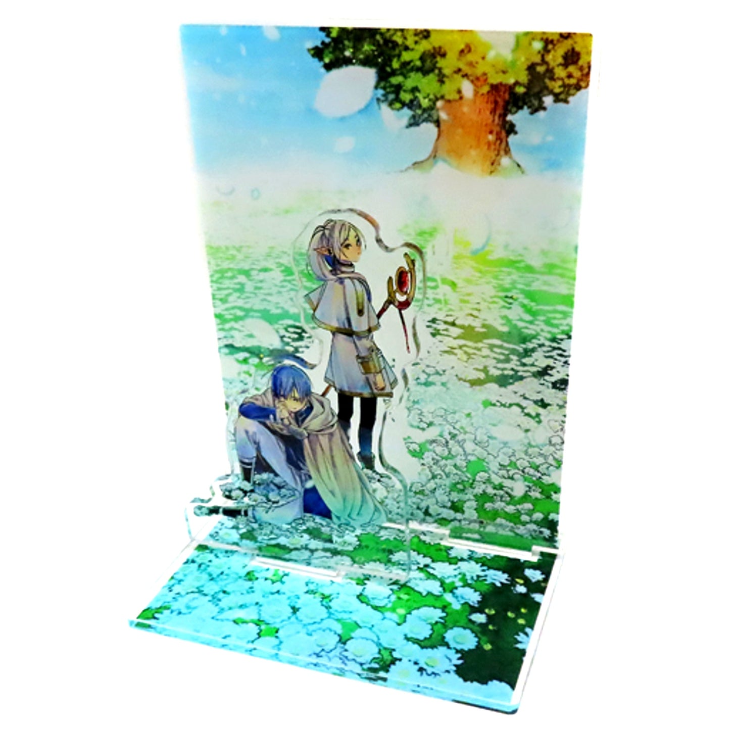 Frieren and Himmel Acrylic Diorama Frieren Beyond Journeys End Shonen Sunday Premium SHOP Limited [USED]