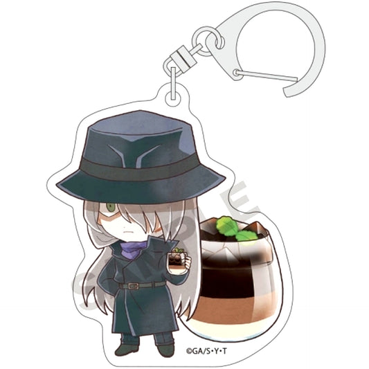 Gin Detective Conan Trading Acrylic Keychain Chara-Peco Summer [USED]