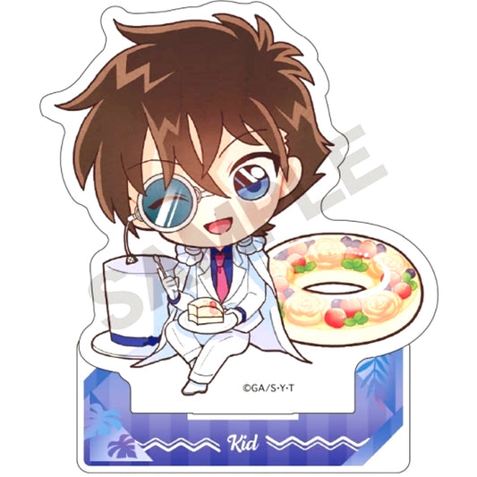 Kaito Kid Detective Conan Chara Peco Summer Acrylic Stand [USED]