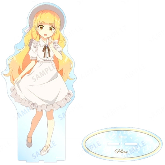 Hime Shirasagi White Dress Ver. Yuri Is My Job! Illustration Oversized Acrylic Stand [USED]