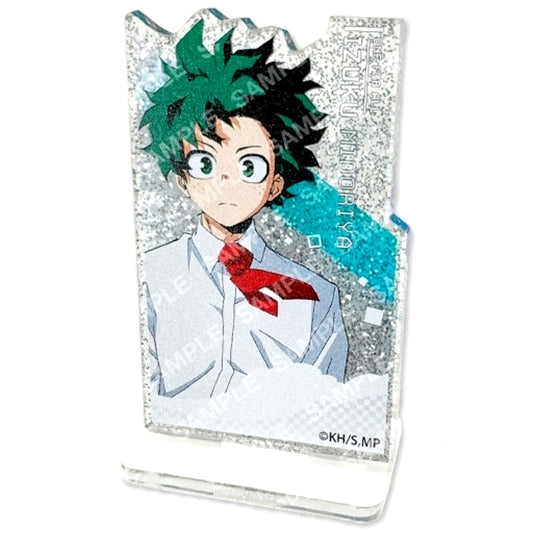 Izuku Midoriya My Hero Academia Mini Glitter Acrylic Stand Collection [USED]