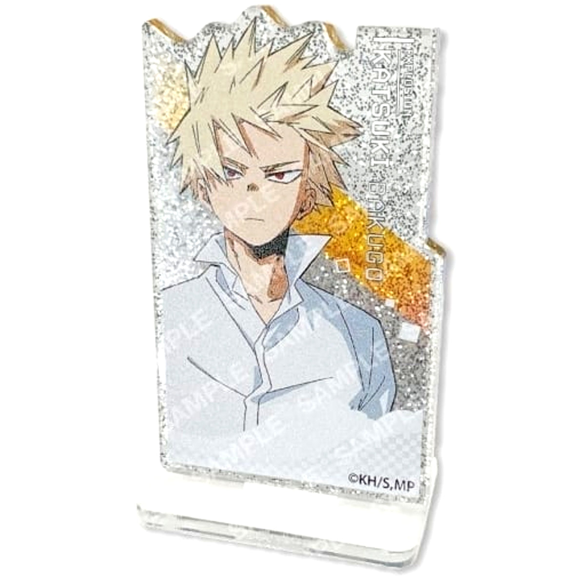 Katsuki Bakugo My Hero Academia Mini Glitter Acrylic Stand Collection [USED]