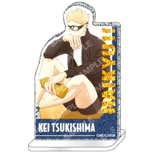 Kei Tsukishima Haikyu!! Mini Glitter Acrylic Stand Collection [USED]