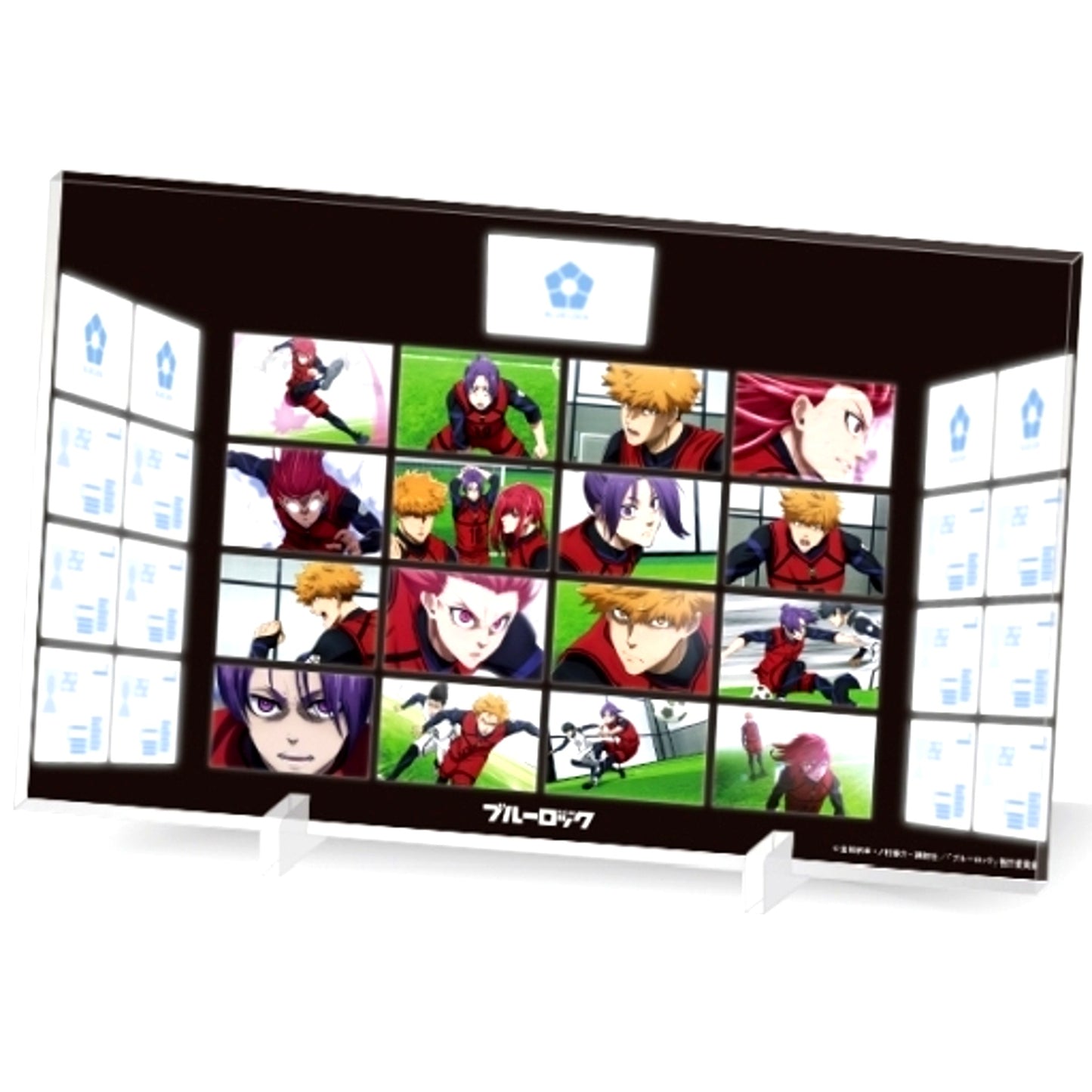 Hyoma Chigiri Rensuke Kunigami Reo Mikage D. Datteki Kessen Ver. Blue Lock Monitor Style Acrylic Panel [USED]