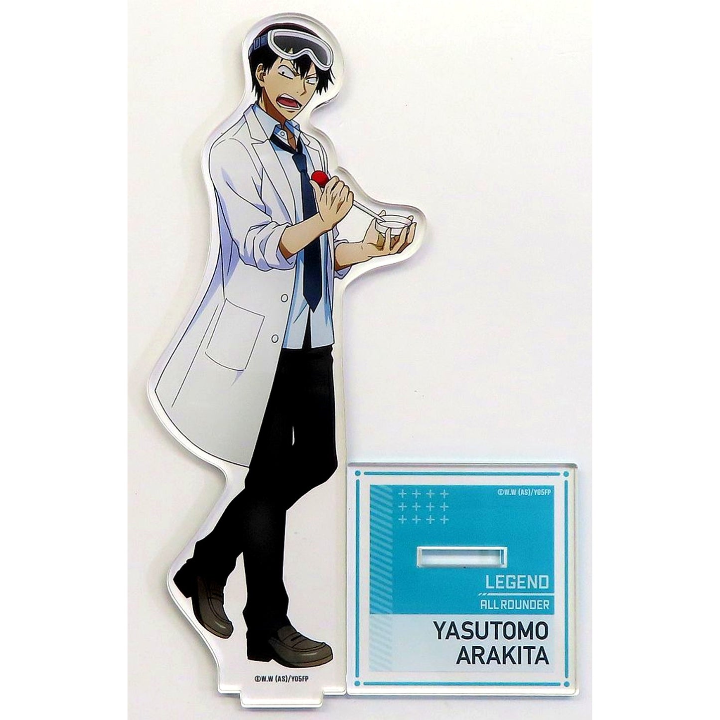 Yasutomo Arakita Lab Coat Ver. Acrylic Stand Yowamushi Pedal Limit Break Pop Up Store in Hands [USED]