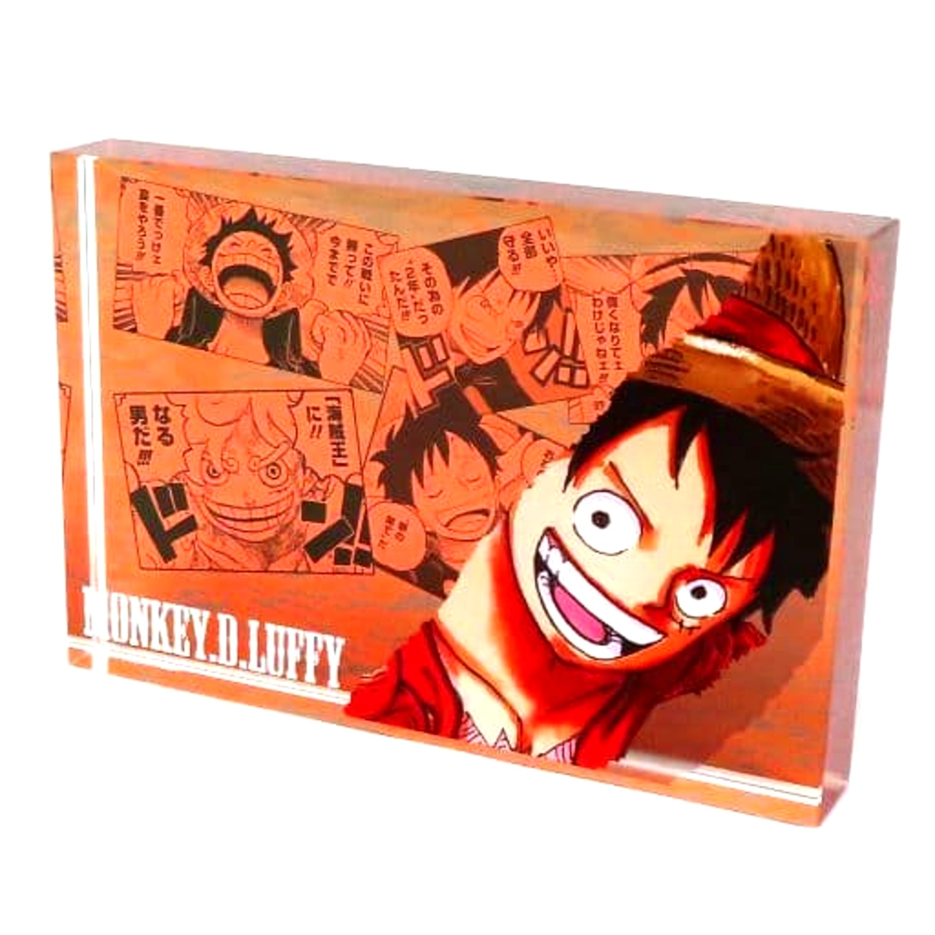 Monkey D. Luffy One Piece Acrylic Block HEROES 2023 [USED]