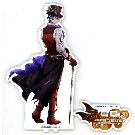 Naberius Kalego Welcome to Demon School! Iruma-kun x animatecafe BIG Acrylic Stand [USED]