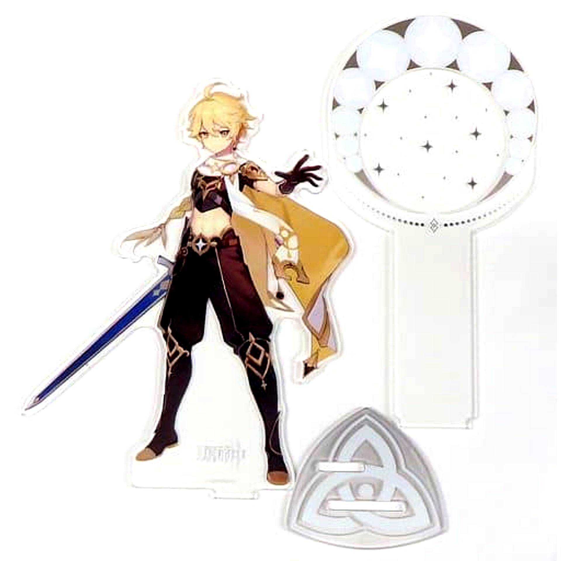 Aether Main Character Genshin Impact Traveler Series Character Acrylic Stand "Genshin Impact" [USED]
