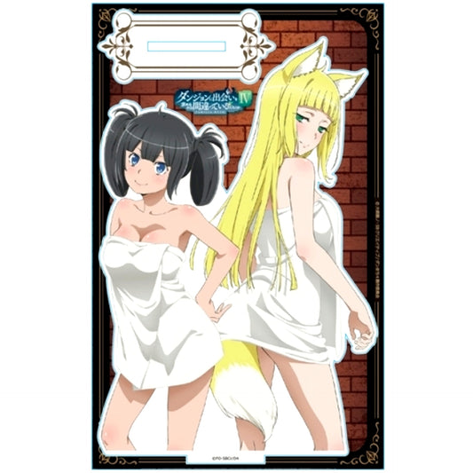 Hestia & Haruhime B Acrylic Character Stand Is It Wrong to Try to Pick Up Girls in a Dungeon? IV [USED]