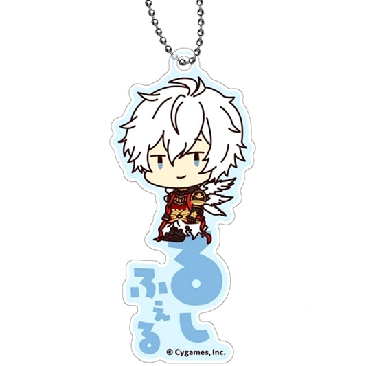 Lucifer Granblue Fantasy Onamae Pitanko Acrylic Keychain [USED]