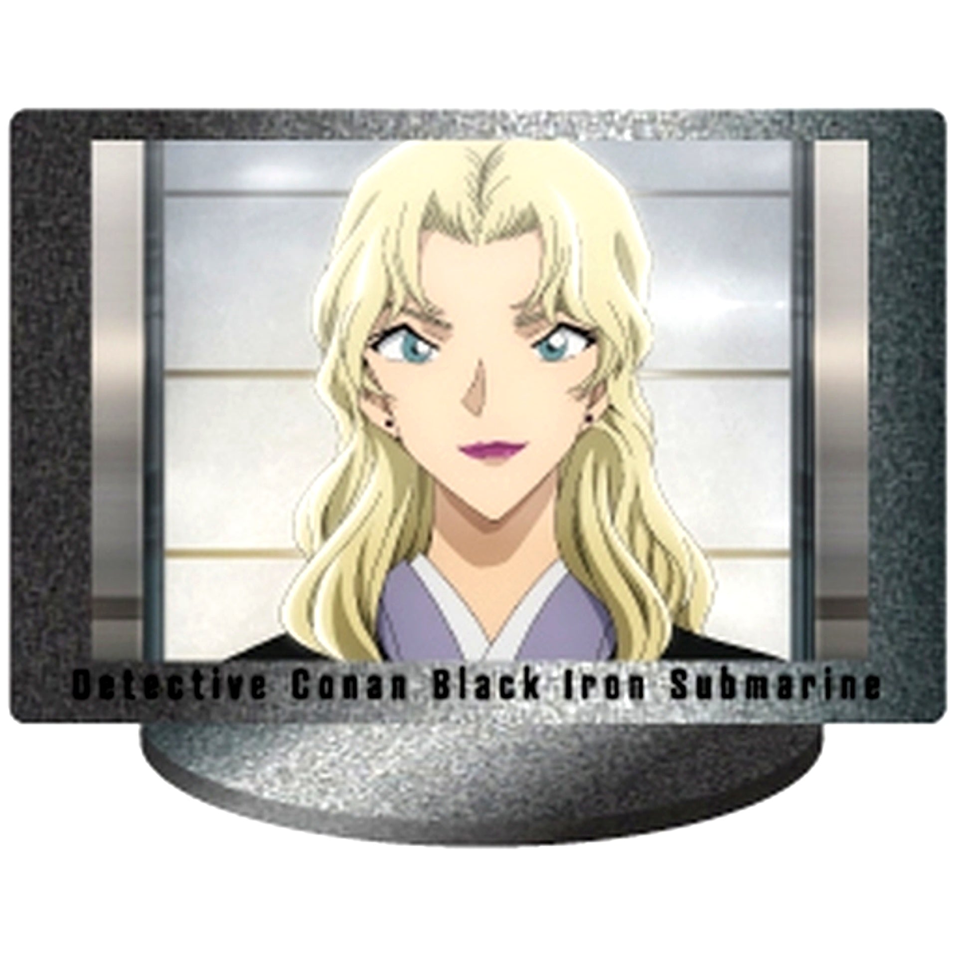 Vermouth Detective Conan Black Iron Submarine Scene Shot Trading Mini Acrylic Stand Vol. 2 [USED]