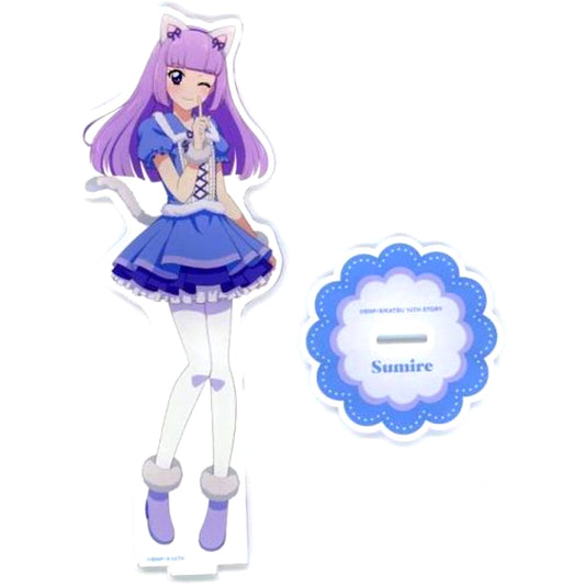 Sumire Hikami Illustration Animal Coord Ver. Big Acrylic Stand Aikatsu! 10th Story: Starway to the Future [USED]
