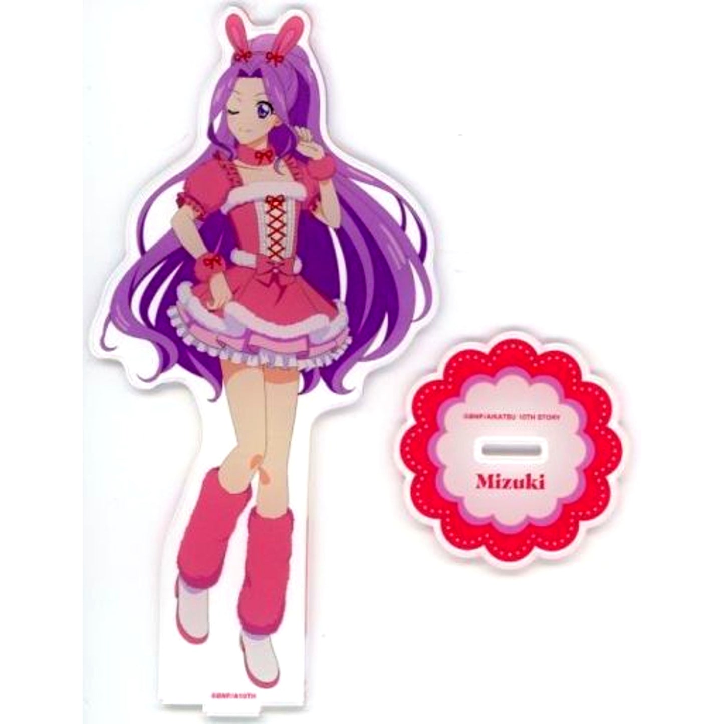 Mizuki Kanzaki Animal Coord Ver. Illustration BIG Acrylic Stand Aikatsu! 10th Story Starway to the Future [USED]