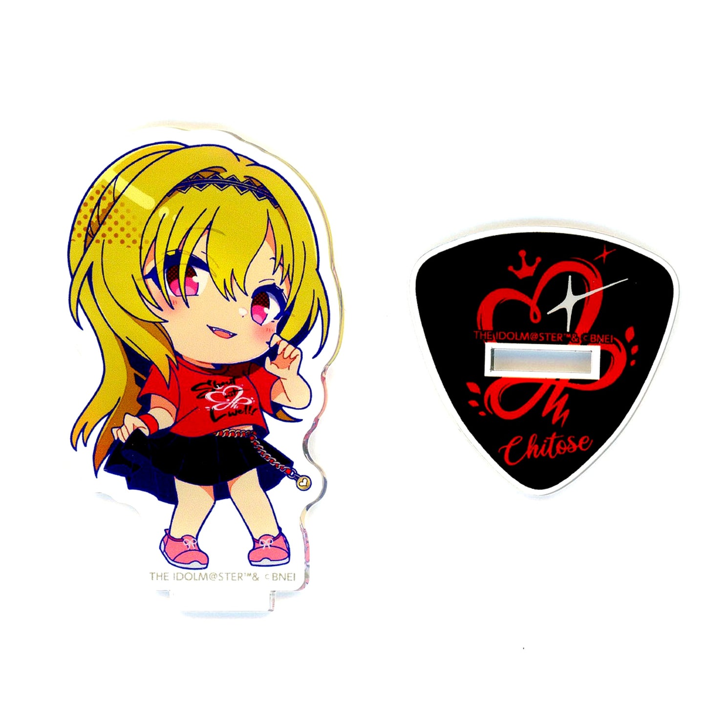 Chitose Kurosaki Shout out Live!!! Ver. The Idolmaster Cinderella Girls Official Mini Acrylic Stand [USED]