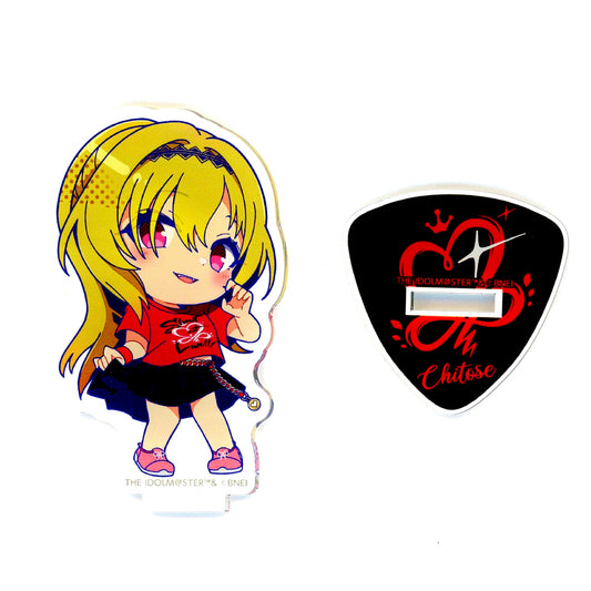 Chitose Kurosaki Shout out Live!!! Ver. The Idolmaster Cinderella Girls Official Mini Acrylic Stand [USED]