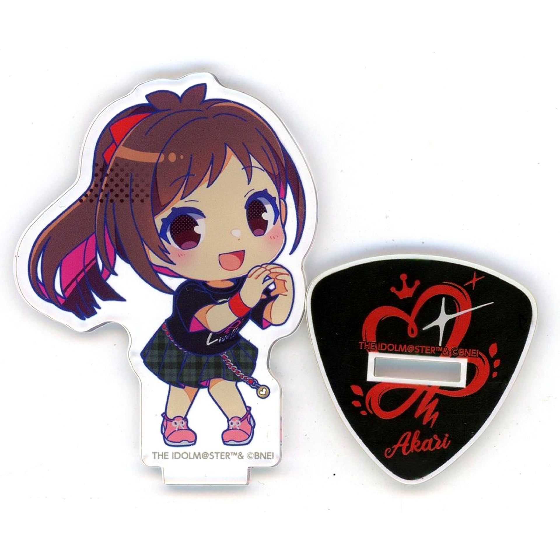 Akari Tsujino Shout out Live Ver. The Idolmaster Cinderella Girls Official Mini Acrylic Stand [USED]