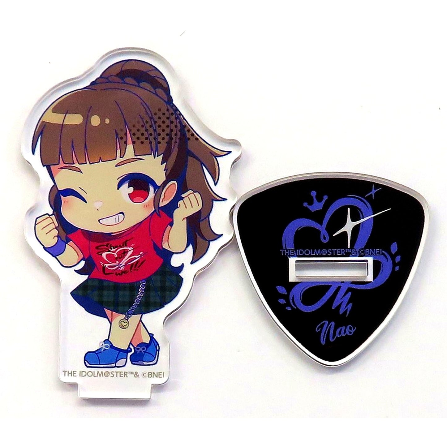 Nao Kamiya The Idolmaster Cinderella Girls Official Mini Acrylic Stand Shout out Live!!! Ver. [USED]