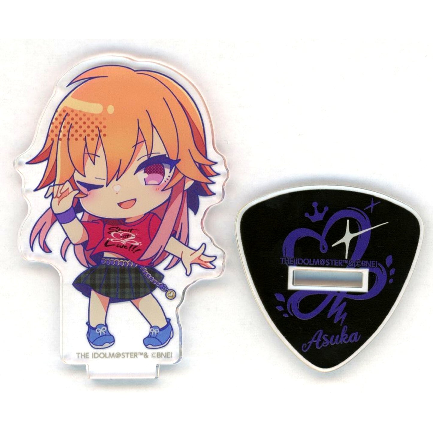 Asuka Ninomiya THE IDOLM@STER CINDERELLA GIRLS Official Mini Acrylic Stand Shout out Live!!! Ver. [USED]