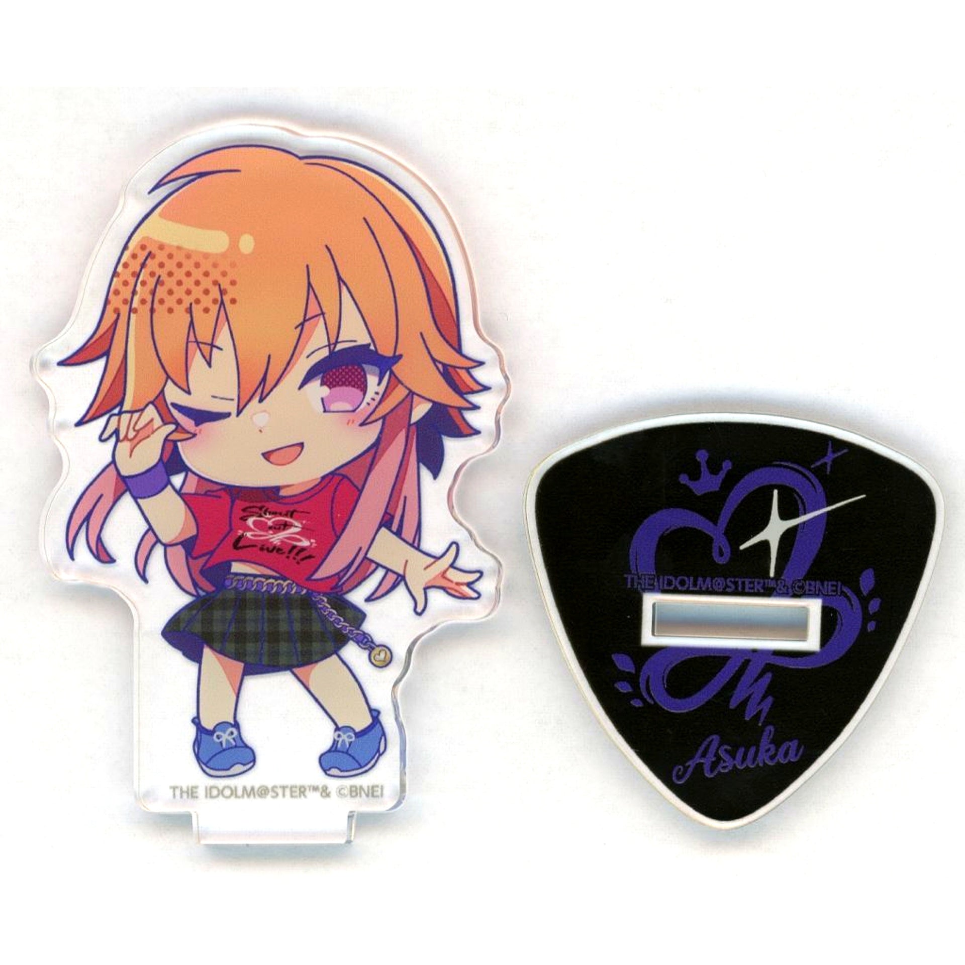 Asuka Ninomiya THE IDOLM@STER CINDERELLA GIRLS Official Mini Acrylic Stand Shout out Live!!! Ver. [USED]