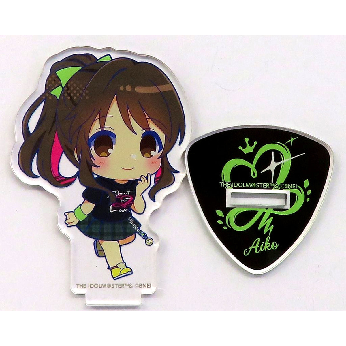 Aiko Takamori Shout out Live!!! Official Mini Acrylic Stand THE IDOLM@STER Cinderella Girls [USED]