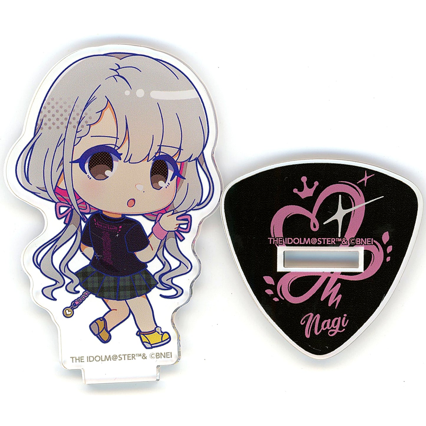 Nagi Hisakawa THE IDOLM@STER CINDERELLA GIRLS Official Mini Acrylic Stand Shout out Live!!! Ver. [USED]