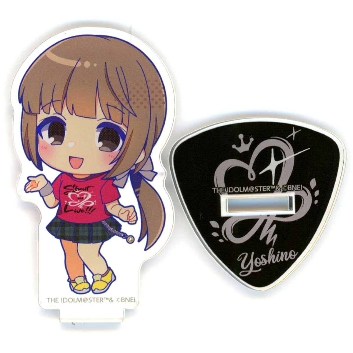 Yoshino Yorita Shout out Live!!! Ver. Official Mini Acrylic Stand THE IDOLM@STER Cinderella Girls [USED]