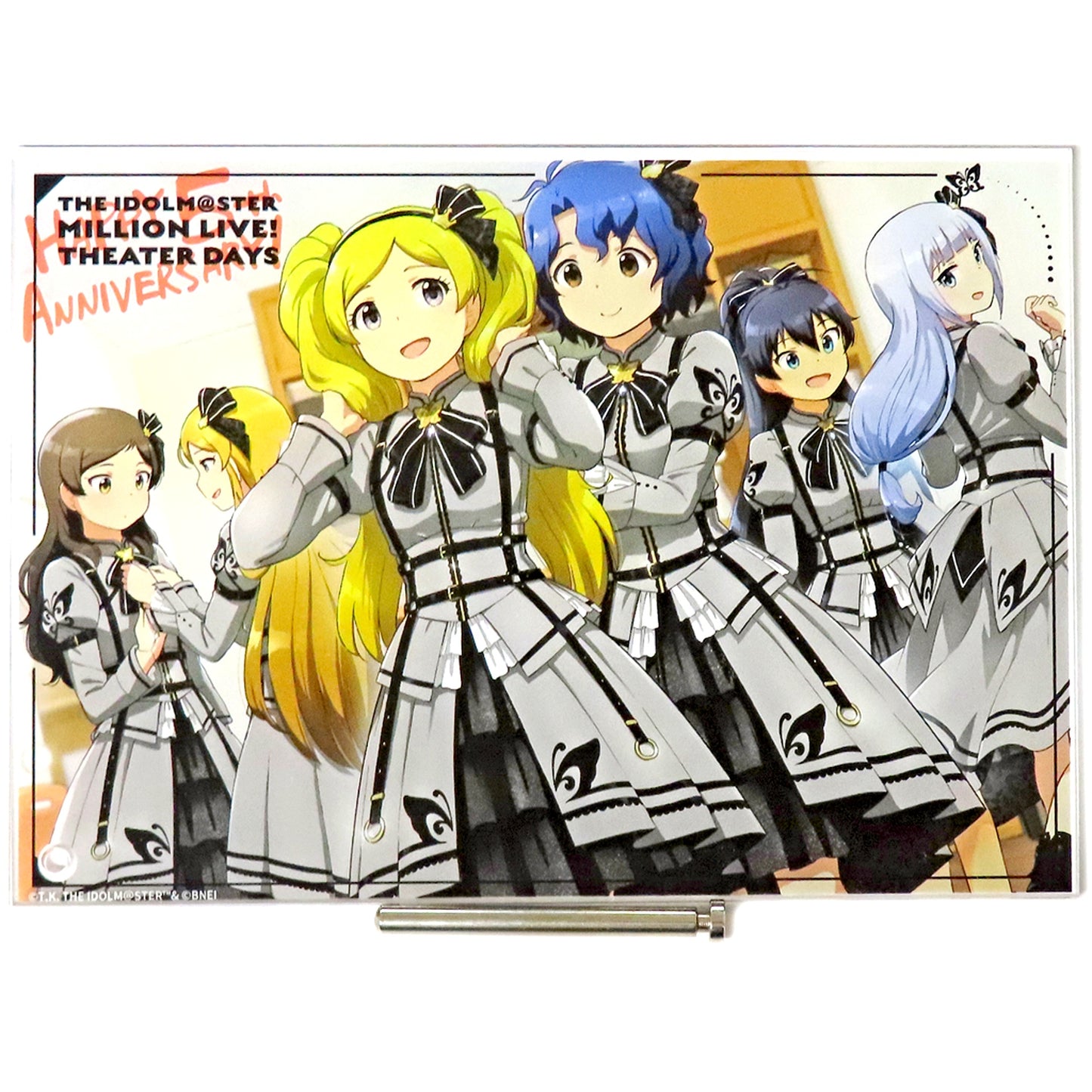Group 2 THE IDOLM@STER MILLION LIVE! THEATER DAYS Acrylic Art 5th Anniversary Celebration Illustration 6th Anniversary in AKIHABARA [USED]