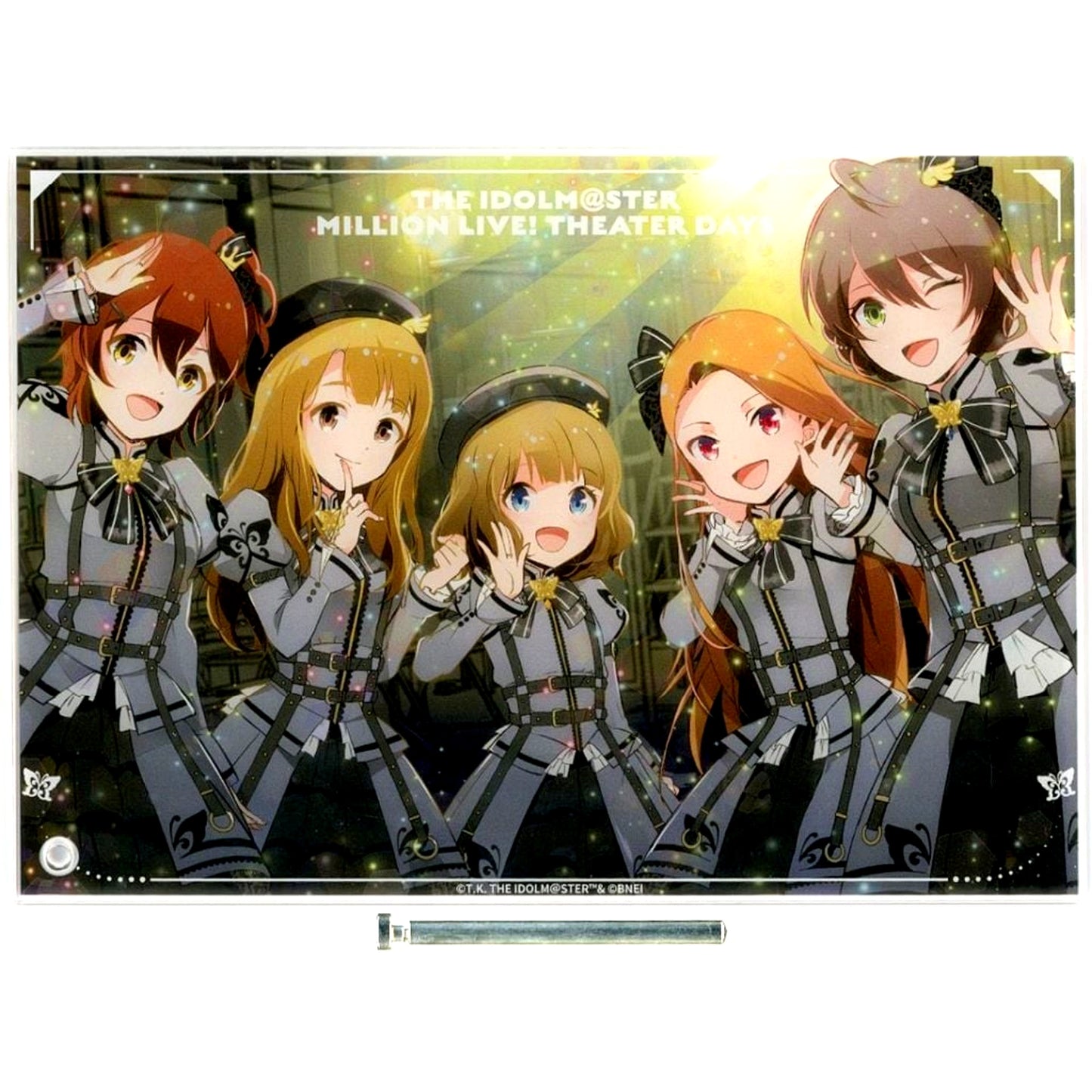 Group 6 THE IDOLM@STER MILLION LIVE! THEATER DAYS Acrylic Art 5th Anniversary Celebration Illustration 6th Anniversary in AKIHABARA [USED]