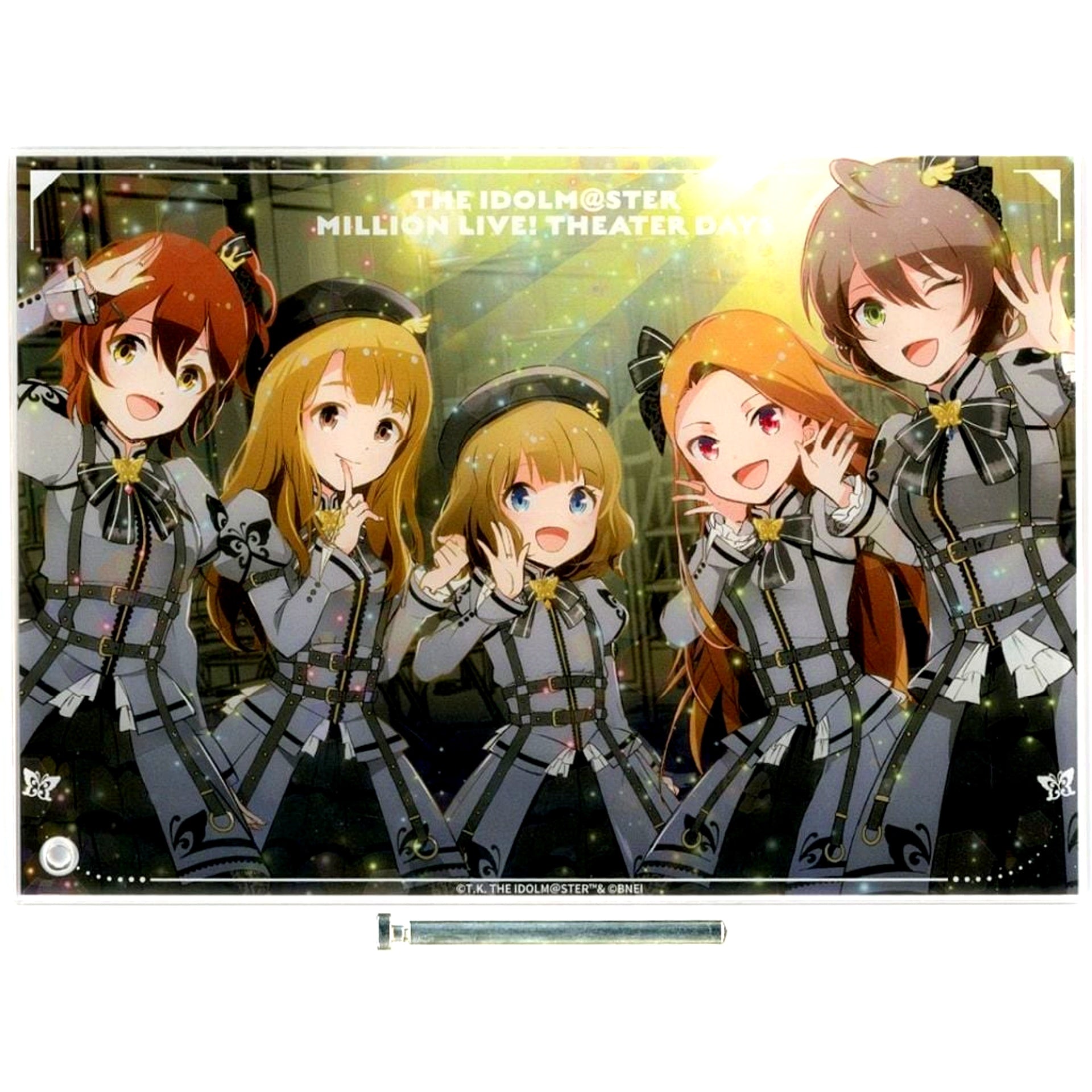 Group 6 THE IDOLM@STER MILLION LIVE! THEATER DAYS Acrylic Art 5th Anniversary Celebration Illustration 6th Anniversary in AKIHABARA [USED]